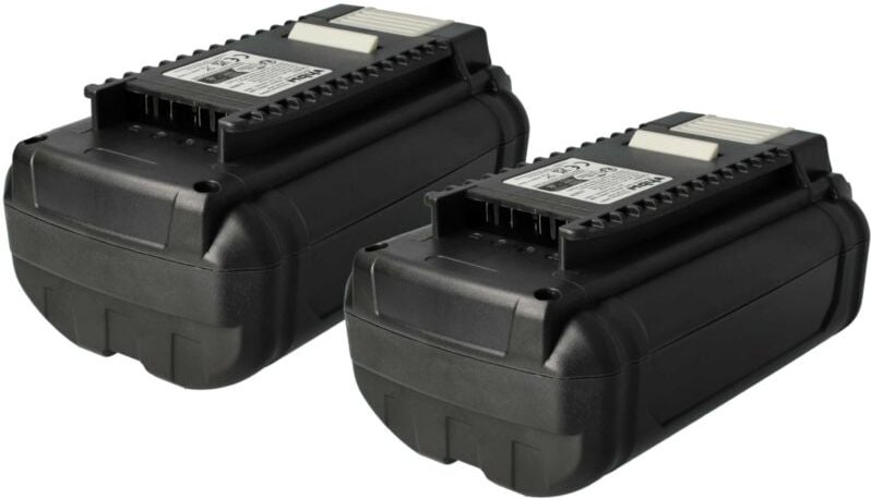 vhbw 2x Akku kompatibel mit Ryobi 625 CFM, R40402, RBC36X20B, 500 CFM, 40V VAC ATTACK Leaf Mulcher Werkzeug (3000 mAh, L...