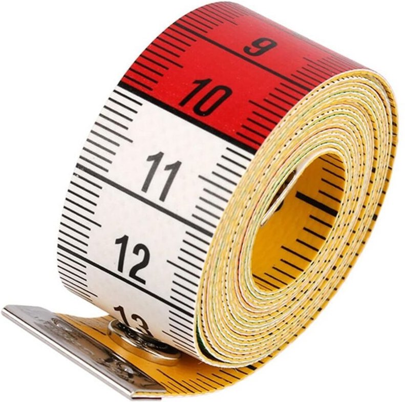 Doppelseitige Schneider-Maßbänder, weiches Schneider-Maßband, 1,5 m, 60 Zoll, Schneider-Stofflineal (1 Stück)