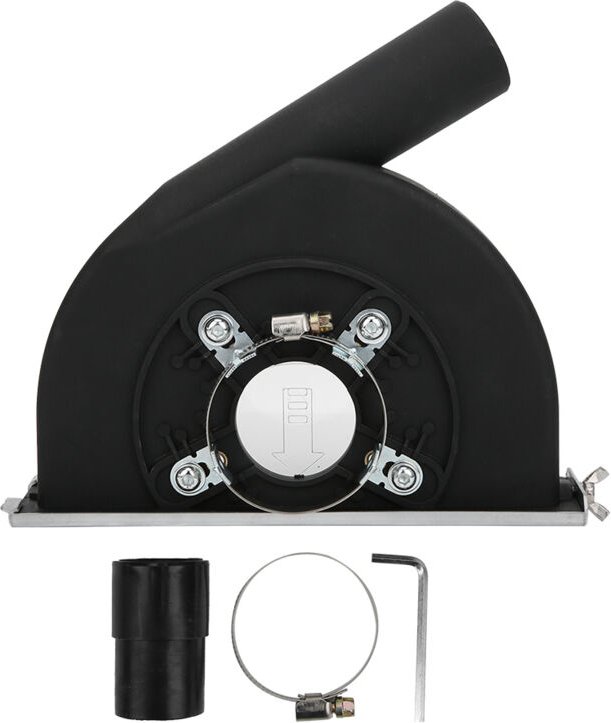 Winkelschleifer Staubschutzhaube, Hochwertiger Schleifschutz, Schutzhauben-Staubsammelvorsatz Sägeblattabdeckung, für 15...