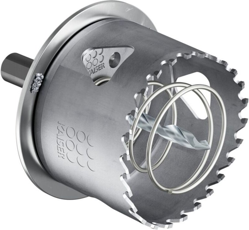 KAISER Lochsäge mit Randversenke T35mm ZØ6mm Sechskant mit Randversenker Ø68mm 1082-30