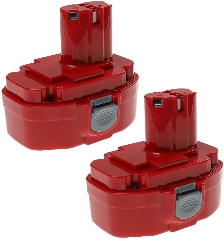 Extensilo - 2x Akku Ersatz für Makita 1835F, 192828-1, 192829-9, 1822, 1823, 1833, 1834, 1835 für Elektrowerkzeug (3300 ...