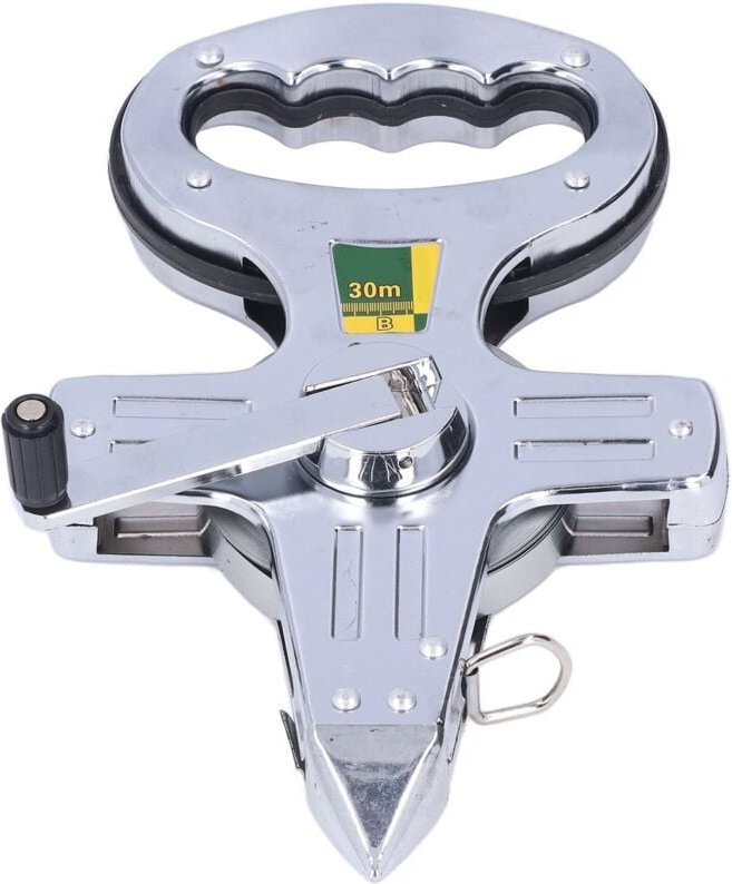 Handliches Stahlrahmenlineal, 30 m tragbares Edelstahlrahmenlineal