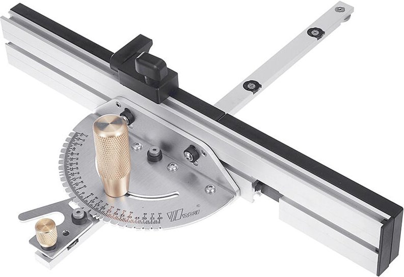 Thumbnail - 450mm Gehrungslehre Winkelanschlag Tischkreissäge Router Säge Montage Lineal