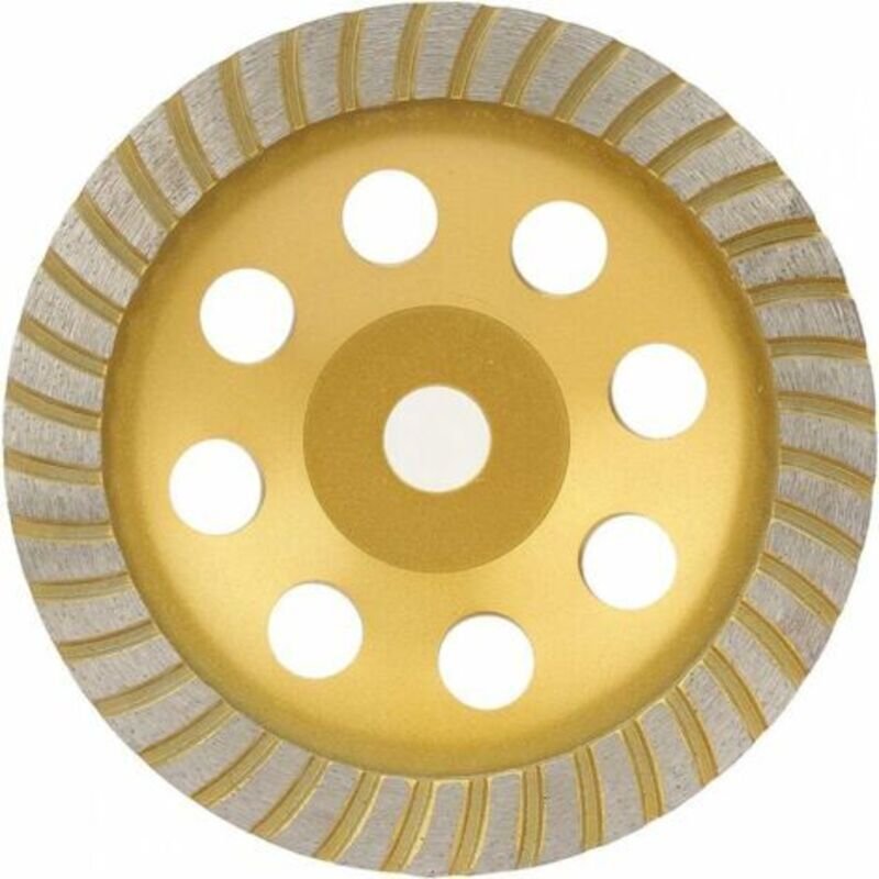 125-mm-Diamantschleifscheibe zum Schleifen von Beton, Granit und Stein. Flächenschleifscheibe, professioneller 125-mm-Wi...