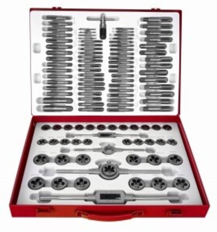 Gewindebohrer und Schneideisen 110 Stück KD10250