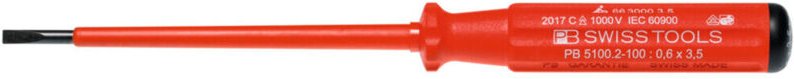 Pb Swiss Tools - Elektriker-Schraubendreher SwissGrip, vollisoliert, 3,5 mm