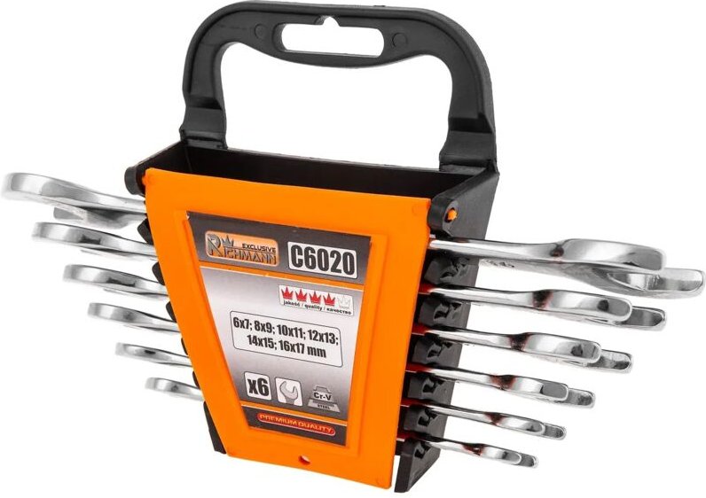 Maulschlüssel 6-17mm 6 Stück C6020