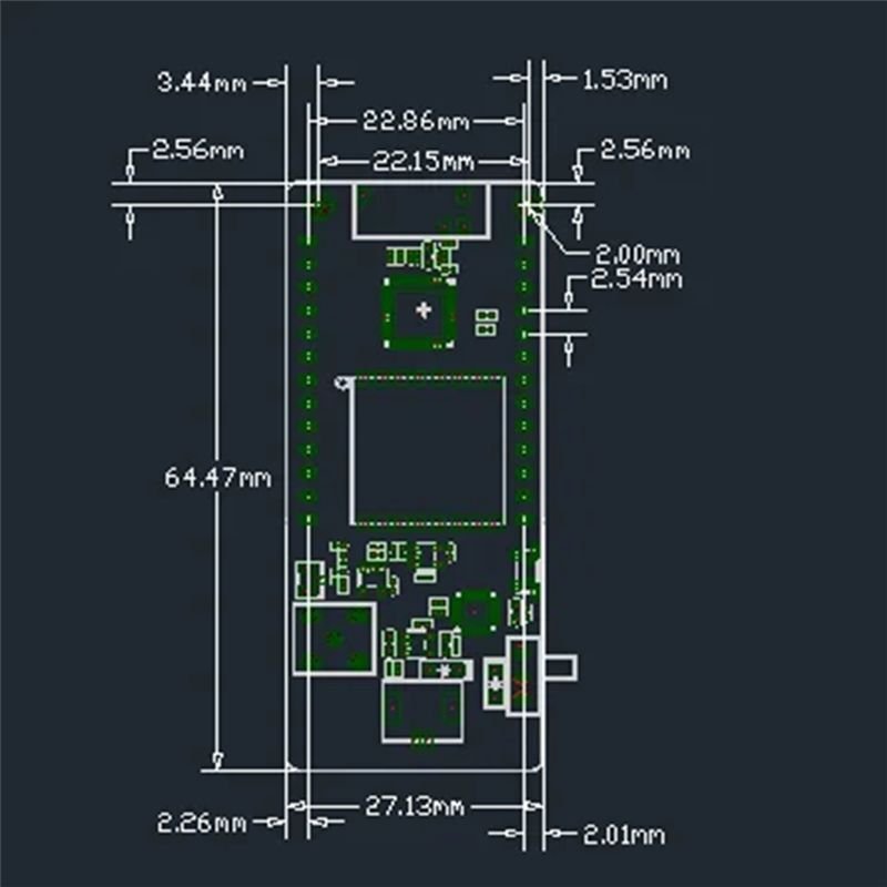 LoRa32 V2.1-1.6 Version 433 MHz ESP-32 SMA CH9102F LoRa OLED 0,96 Zoll -Karte WIFI-Modul
