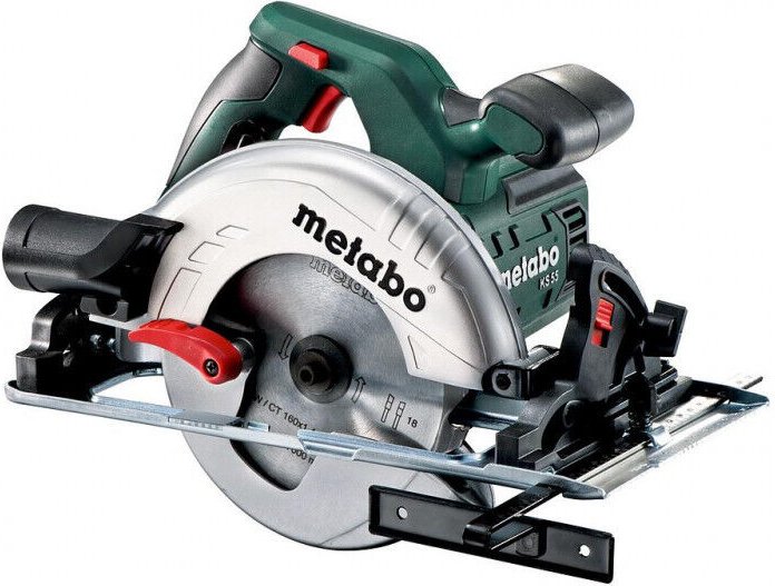 Metabo - Handkreissäge ks 55, incl. Kreissägeblatt, Zubehör, Kunststoffkoffer