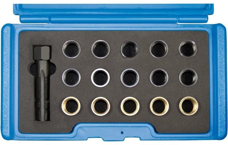 Sw-stahl - 10610L Zündkerzengewinde-Reparatursatz M14 x 1,25, 16-teilig
