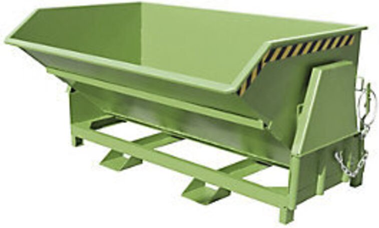 Bauer Kippbehälter BK 200, lackiert, Resedagrün