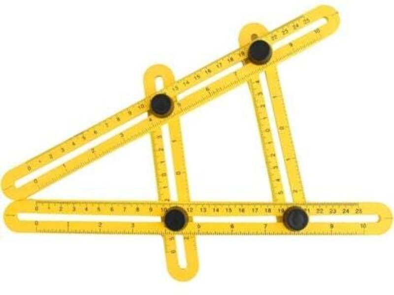 Multi-Tool-Winkel-Schablonen-Lineal, geeignet für verschiedene manuelle Multi-Winkel-Messungen in der Holzbearbeitung