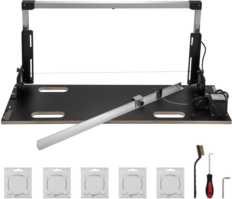 VEVOR Styroporschneider, 200W Schaumschneider aus Aluminiumlegierung, 360℃ Styrocutter mit Nickel-Chrom-Legierung, 38V A...
