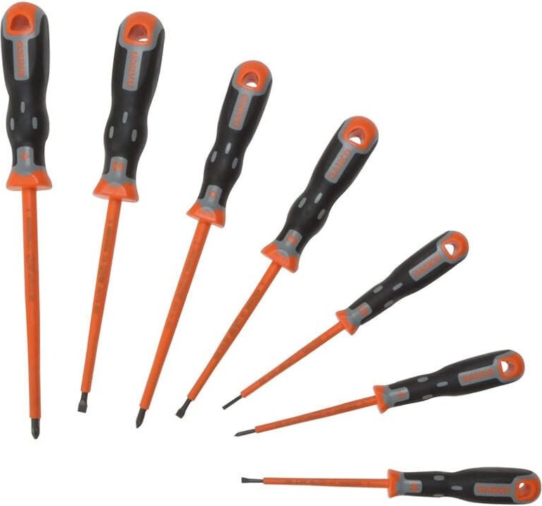 Schraubendrehersatz mit VDE-Holster (7-tlg.) - BAHCO 202032 Tekno Plus