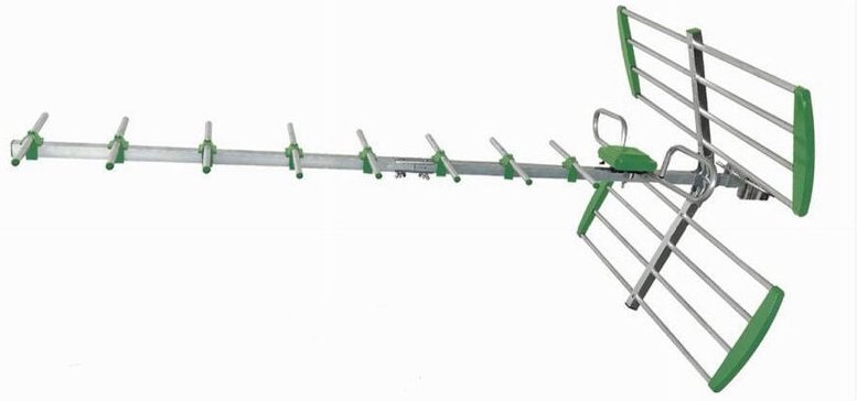 Trade Shop - digitale terrestrische uhf 28DB dvbt fernsehantenne Maxtech LT-C005 -