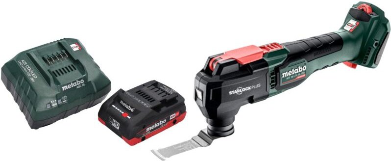 Metabo MT 18 LTX BL QSL Akku Multitool 18 V Brushless Starlock Plus + 1x LiHD Akku 4,0 Ah + Ladegerät