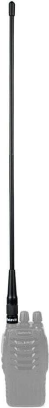 RHD771 VHF/UHF-Antenne für Funkgeräte, kompatibel mit QUANSHENG, TK, RETEVIS, BAOFENG/Pofung, HYT, LINTON, WOUXUN und PU...