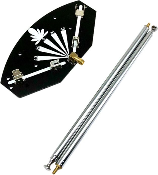 High-Gain-Antenne FM-Hornstabantenne, Einteiliges Formdesign mit Antennenplatine für Video-Heim-TV-Audio