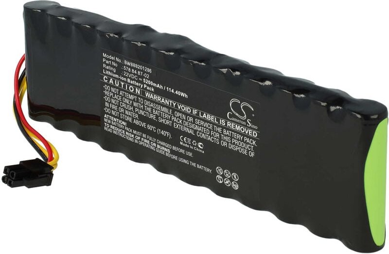 vhbw Akku Ersatz für Husqvarna 578 84 87-05, 590 71 65-01, 590 71 65-02, 597 21 32-01 für Rasenroboter Rasenmäher (5200m...