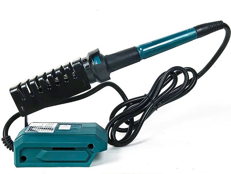 Kabelloser Lötkolben, kompatibel mit Makita 18-V-Akku, kabelloser Lötkolben, LED-Digitalanzeige, superschnelles Aufheize...