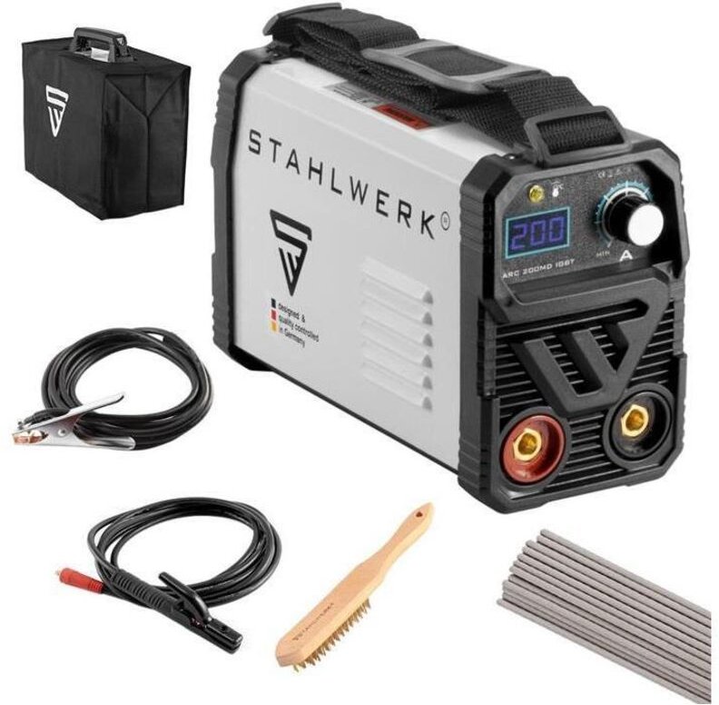 Inverterschweißgerät arc 200 md Einzelgerät mit Zubehör 30-200 a