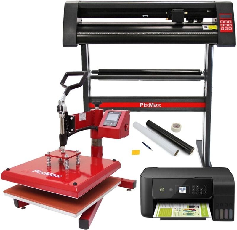 38cm Schwenkbare Transferpresse Hitzepresse Plotter Schneideplotter & Drucker