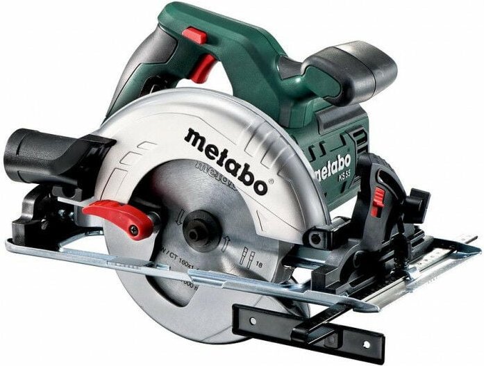Metabo - Handkreissäge ks 55, incl. Kreissägeblatt, Zubehör, Kunststoffkoffer