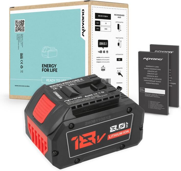 Akku für Bosch ProCore GBL 18V 8Ah