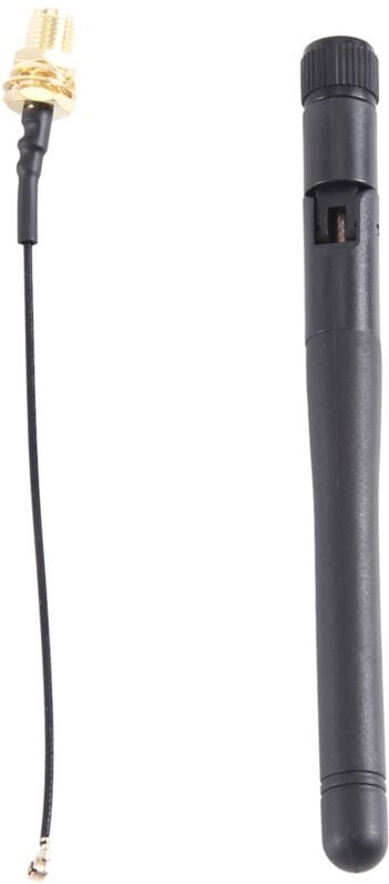433 MHz Antenne 3Dbi gsm rp sma Stecker Gummi Wasserdichte Lorawan + ipx zu Kabel VerläNgerung