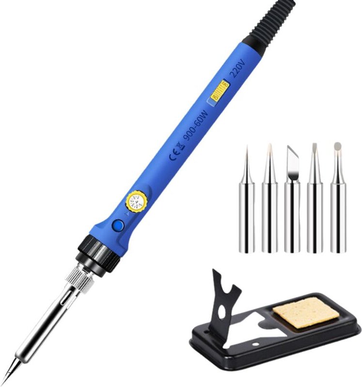 Elektrisches Lötkolben-Schweißgerät, 900 Spitzenhalter, 5 Lötkolbenköpfe