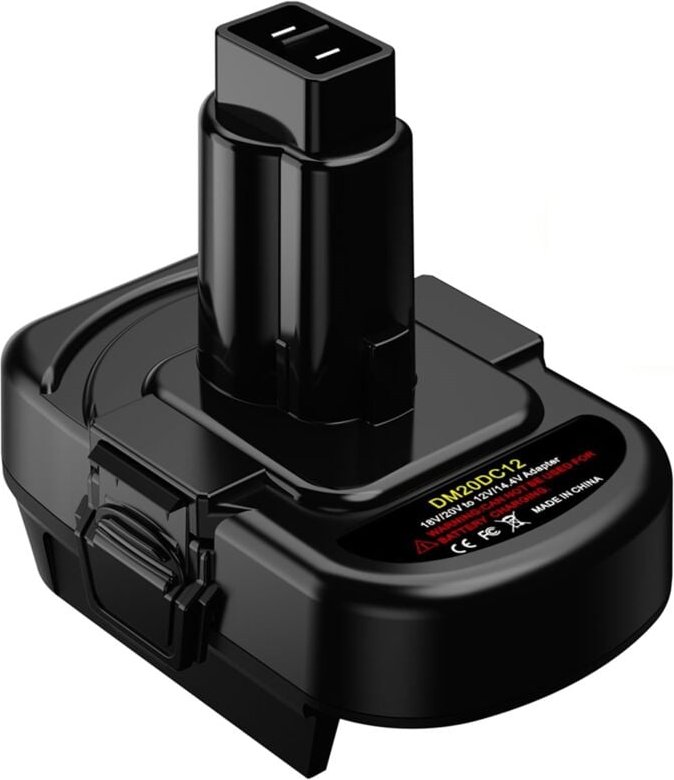 Akku-Adapter für 20 V oder 18 V Li-Ion, Konvertierung auf 12 V/14,4 V Ni-Elektrowerkzeug