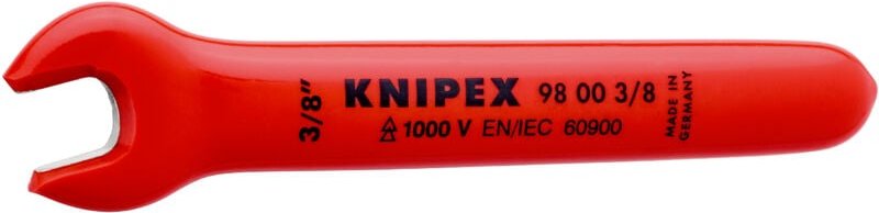 Knipex - 1x Einmaulschlüssel 3/8 Zoll - 98003/8"