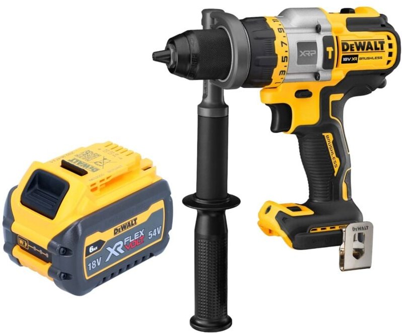 DeWalt DCD 999 N Akku Schlagbohrschrauber 18 V 95 Nm Brushless + 1x Akku 6,0 Ah - ohne Ladegerät