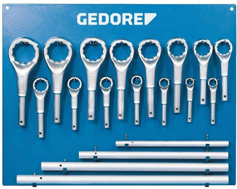 Zugringschlüssel-Satz 19-tlg 24-85 mm