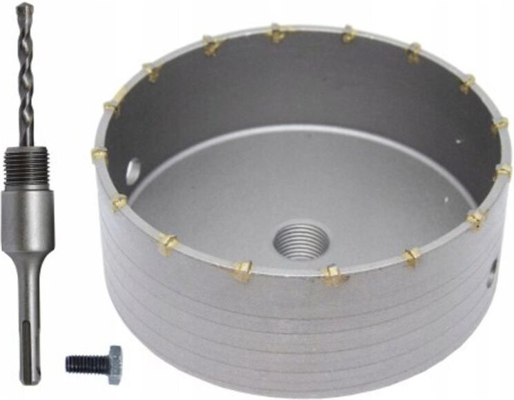 Kernbohrer Fräser für Beton Krone 150 mm mit Führung 110 mm SDS Plus