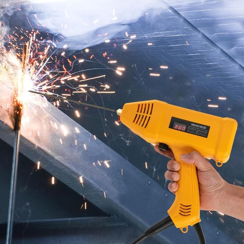 3000W Handschweißgerät 220V Tragbares Schweißgerät Tragbare Digitale Schweißpistole Schweissgerät Geeignet für Maschinen...