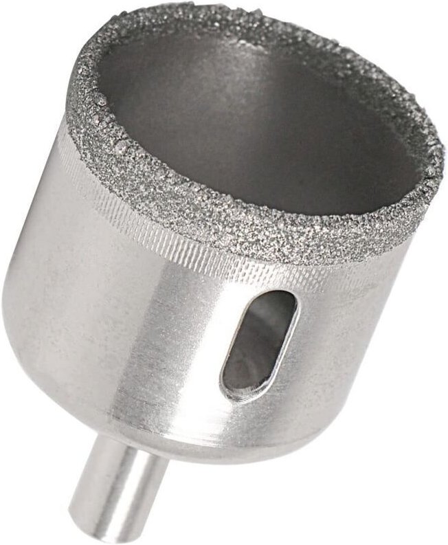 Diamantbohrer mit 35 mm Schnittdurchmesser – Hohlbohrer, Lochsäge, Kernbohrer, geeignet zum Bohren von Löchern in Glas, ...