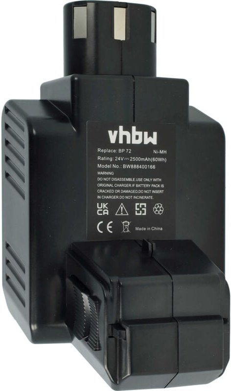 Vhbw - Akku kompatibel mit Hilti te 5 a Werkzeug (2500 mAh, NiMH, 24 v)
