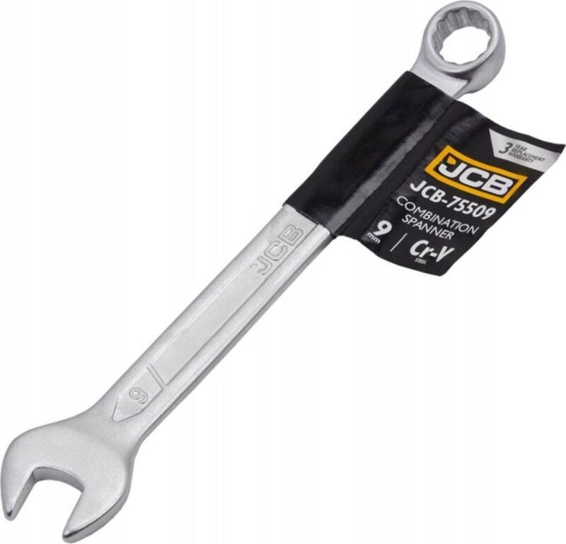 Verstellbarer Schraubenschlüssel jcb 9 mm metallisch Chromstahl