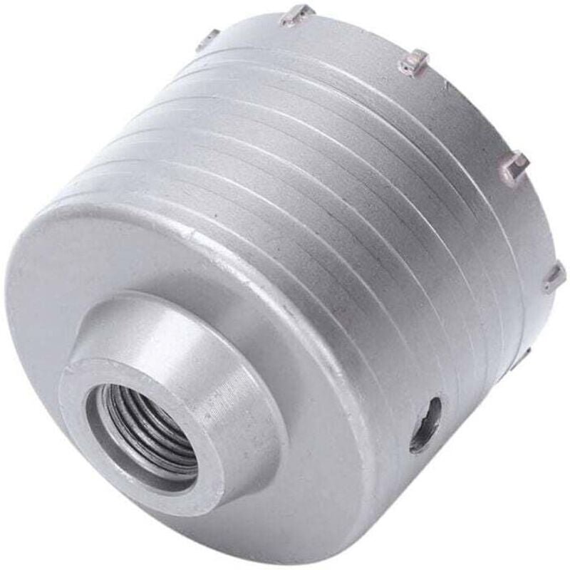 Betonlochsäge, Hartmetallbohrer, Wandlochöffner mit Zentrierbohrer für Ziegelwände, Zement, Lehmziegel (90 mm)