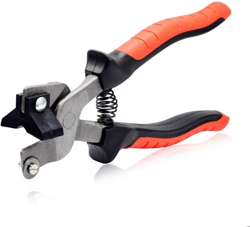 Mosaikzange (ca. 20,3 cm bzw. 8 Zoll) mit Brechstange und robustem Kunststoff-Schneidrad zum Schneiden von Keramikspiege...