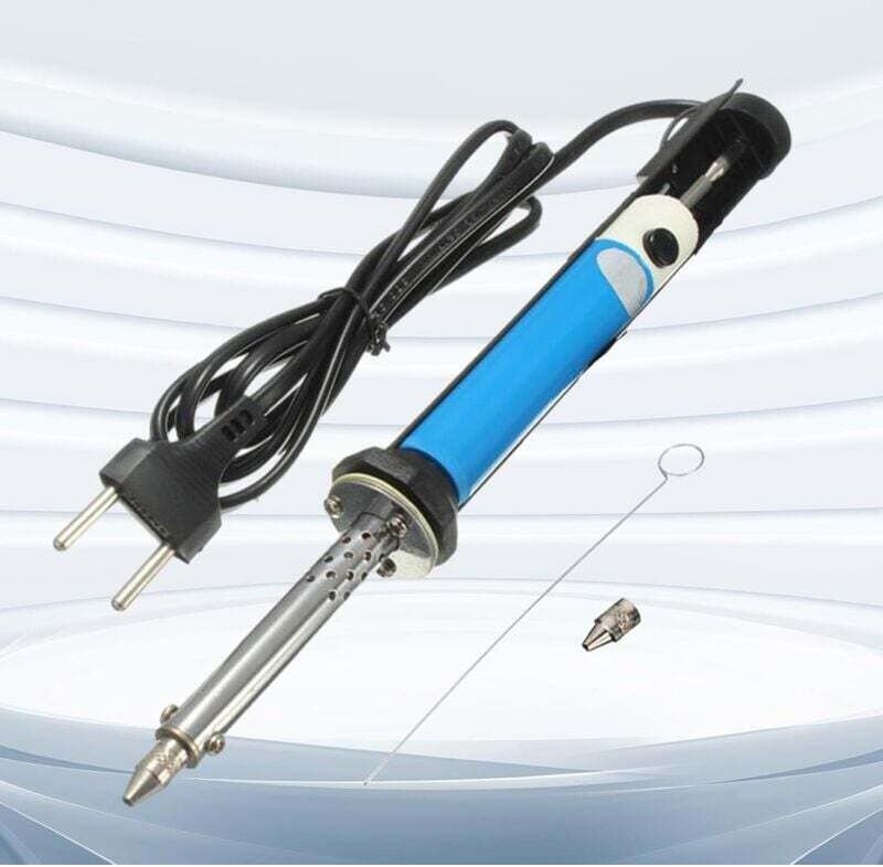 Entlötpumpe, 30 W, 220 V, Entlötset, elektrischer Vakuum-Entlötkolben, Entlötpumpe, Saugpumpe für allgemeine Lötarbeiten