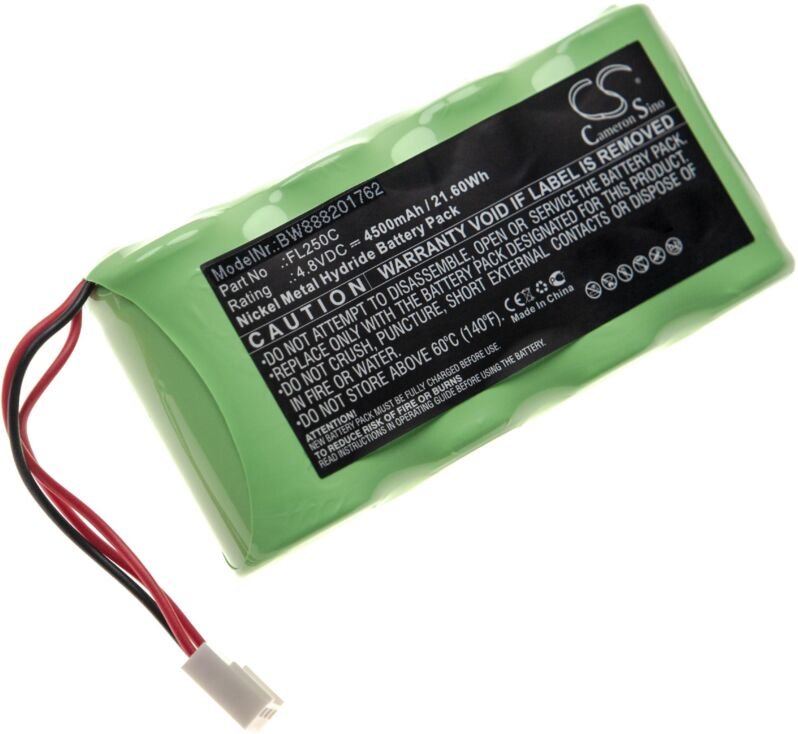 vhbw Akku Ersatz für Metland FL250C für Lasermessgerät, Messgerät (4500 mAh, 4,8 V, NiMH)