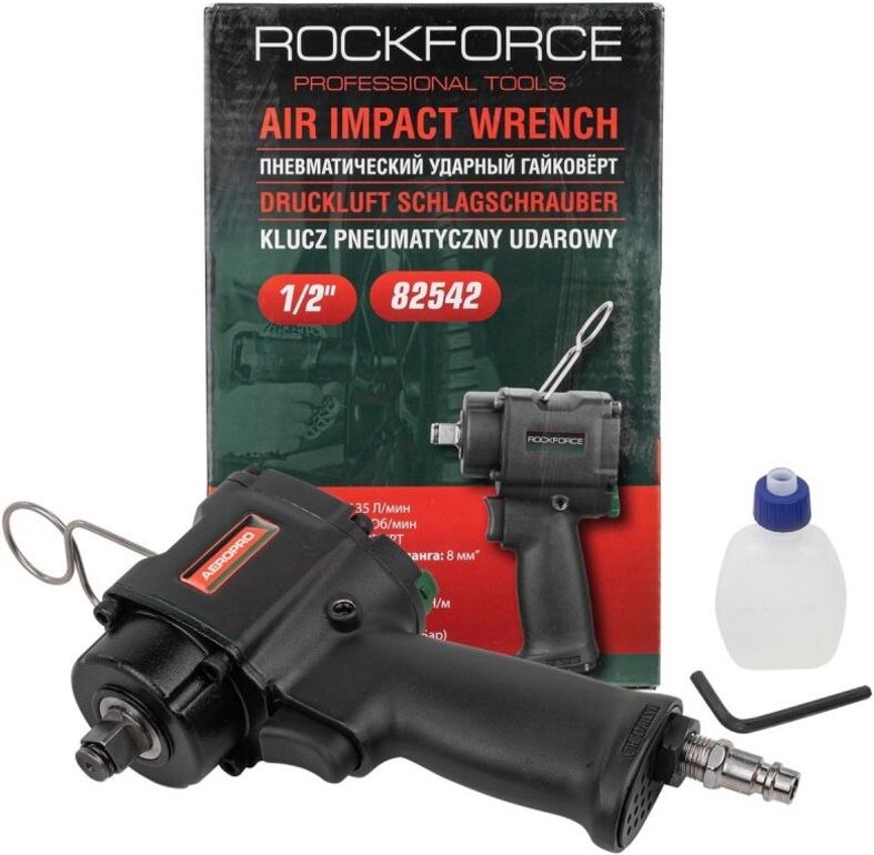 DRUCKLUFT-SCHLAGSCHRAUBER 600 Nm 1/2" COMPACT