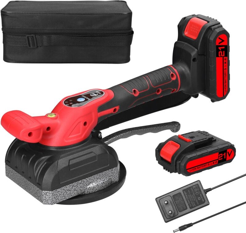 21-V-Fliesenverlegemaschine, elektrisches Vibrationswerkzeug zum Verlegen von Bodenfliesen, Innendekorationswerkzeug mit...