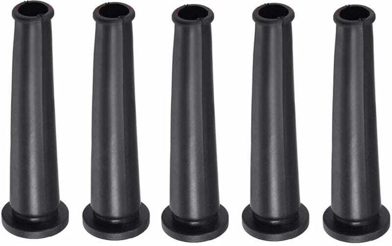 Lot de 5 manchons de protection en caoutchouc pour cable de 70 mm de long pour meuleuse d'angle