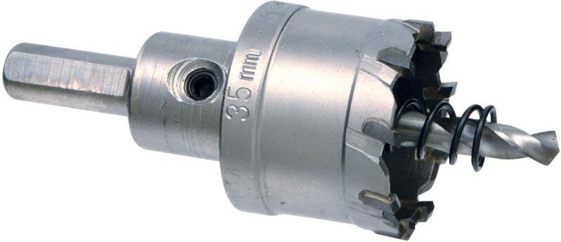 Hänger-Monoblockbohrer 35 mm Silber für Bohrungen