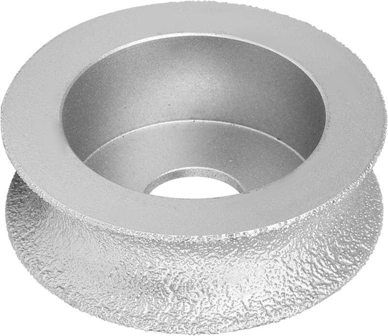 7,3 cm (2,87 Zoll) konkave Schleifscheibe für Stein, Keramik, Glas (2,0 cm), Diamanten