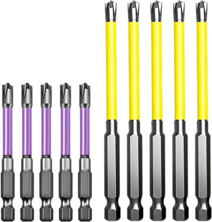 65 mm 110 mm magnetischer Spezial-Schlitz-Kreuzschraubendreher-Bit für Elektriker-Steckdosenschalter, Handwerkzeuge mit ...