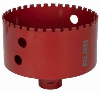 Rubi - Bohrkrone Drygres Premium 100 mm M14 Lg. Dauer auf Schleifmaschine - 57907